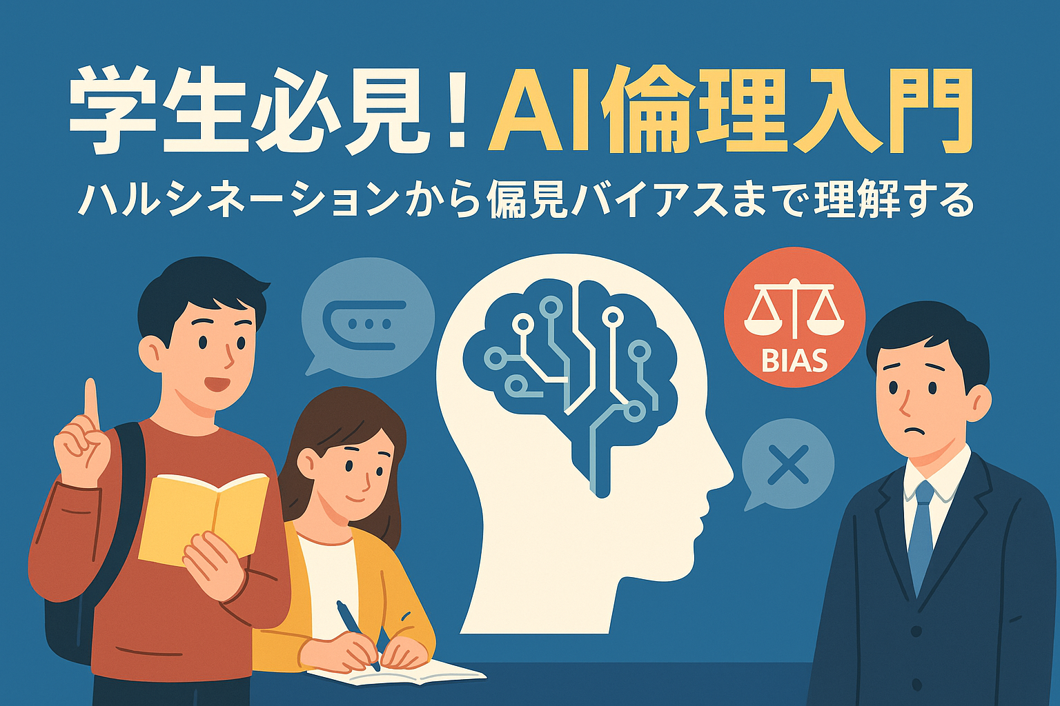 学生必見！AI倫理入門 のアイキャッチバナー